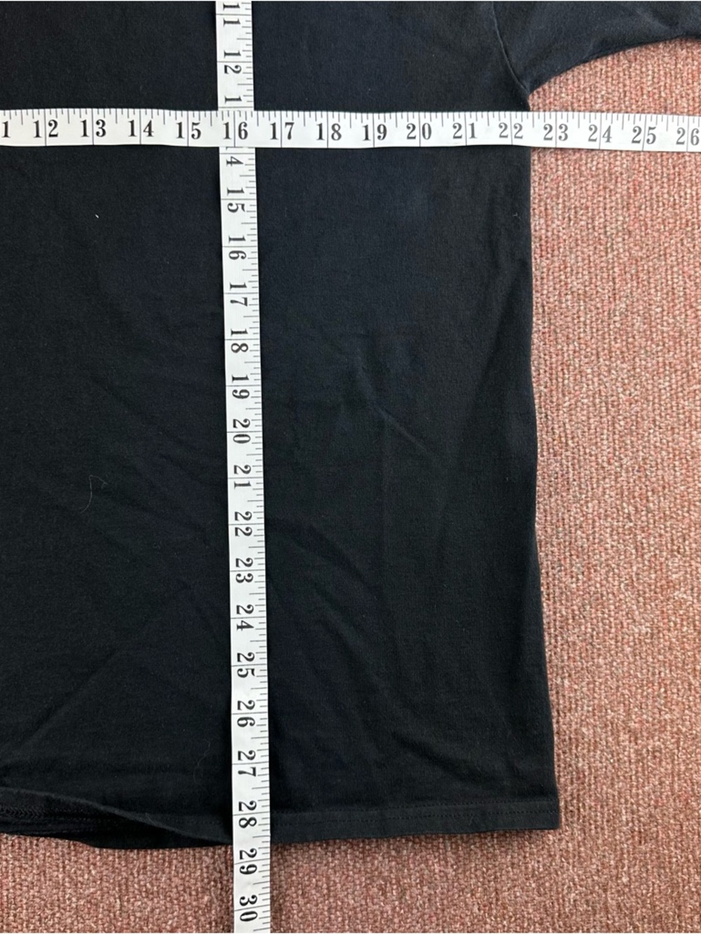Champion Black Tee with Signature Red & White Logo - Picture 8 of 8
